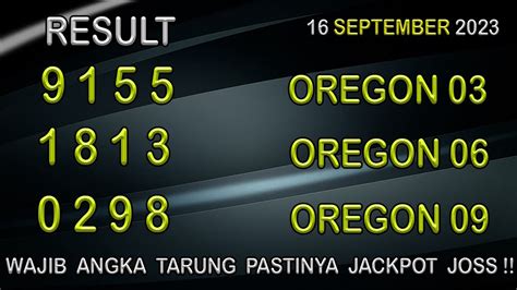 Prediksi Oregon Hari Ini .